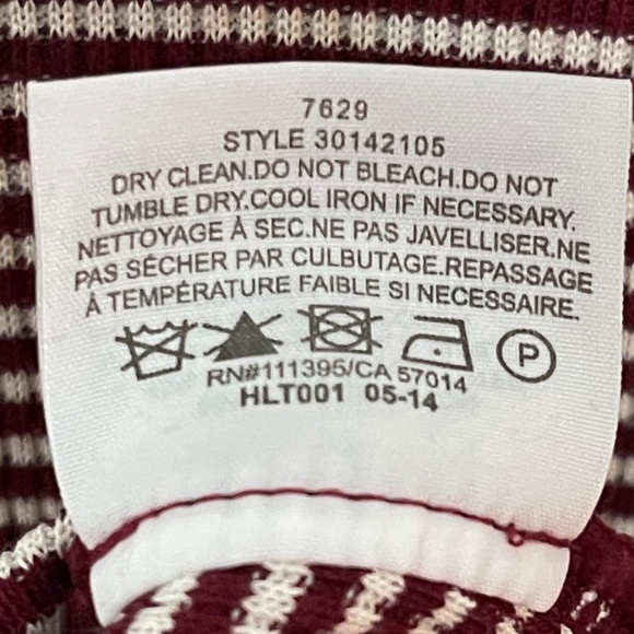 Tory Burch Patsy Poplin Collar Stripe Sweater Top NWT‎ Size Medium - Picture 13 of 13